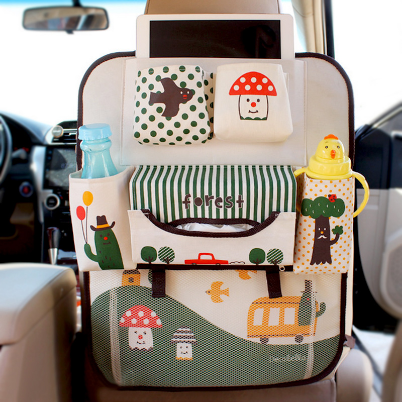 Kids Car Back Seat Organizer